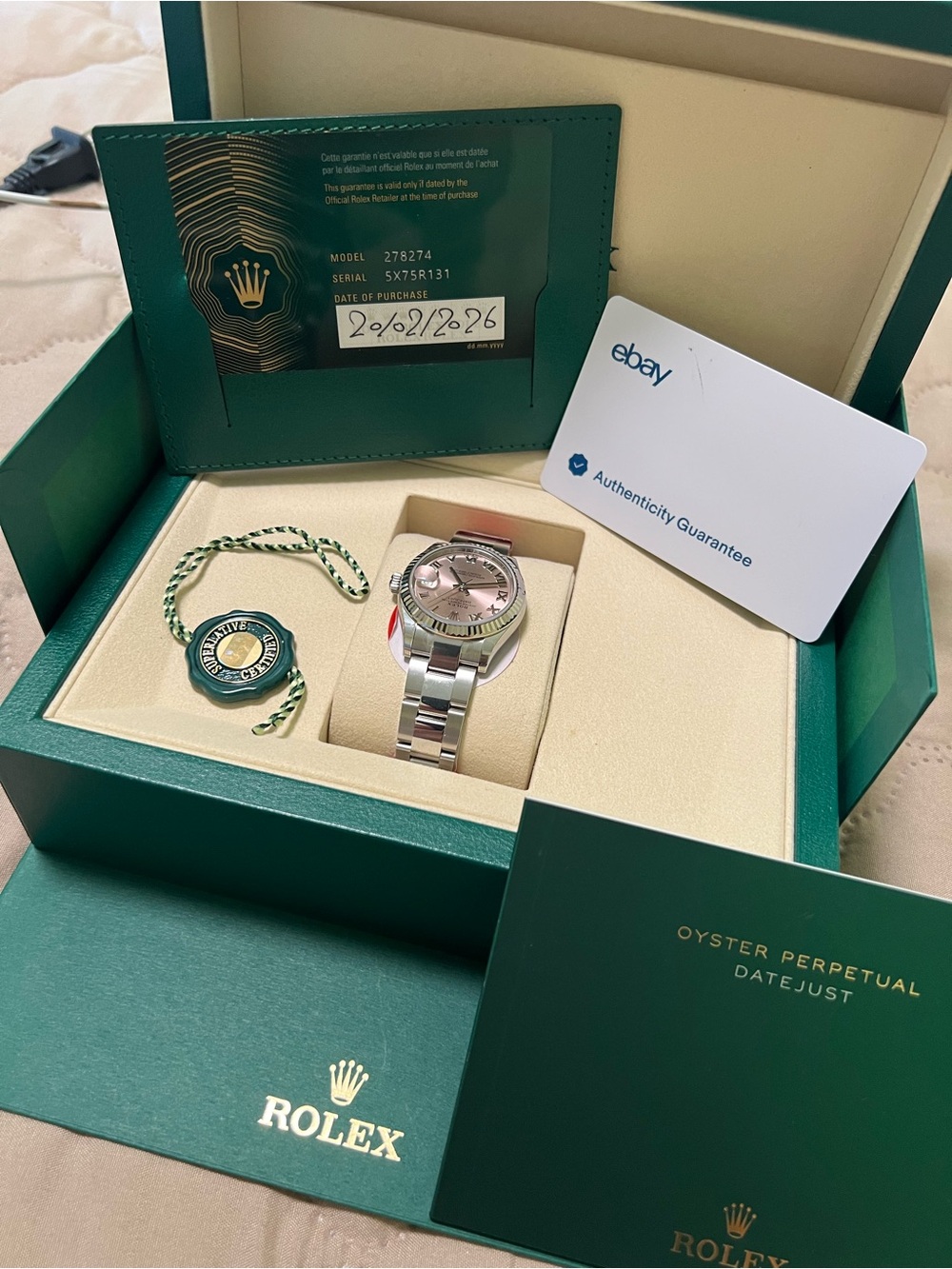 New Rolex Datejust Silver for women - Picture 5 of 8